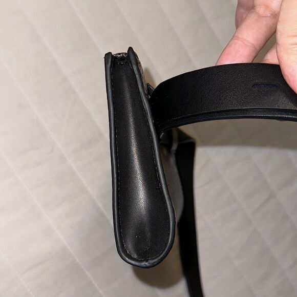 Rebecca Minkoff NWOT L-XL Animal Print Brown Tan Black Mini Belt Bag - Picture 10 of 15